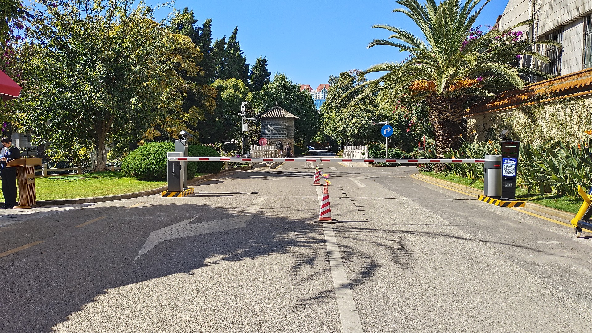 云南震庄迎宾馆车牌识别万搏官方网页版