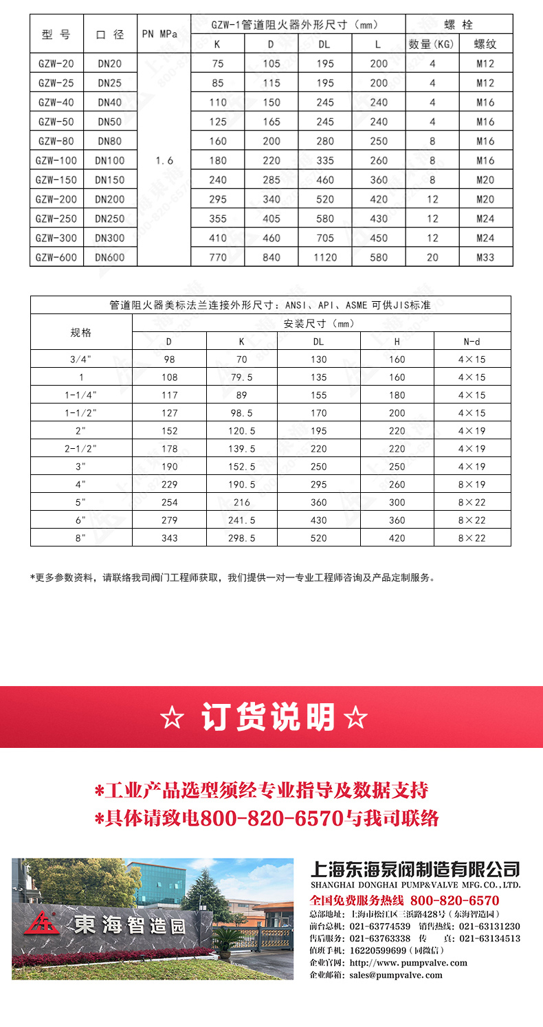 GZW-1不锈钢管道阻火器_万搏官方网页版外形尺寸.jpg